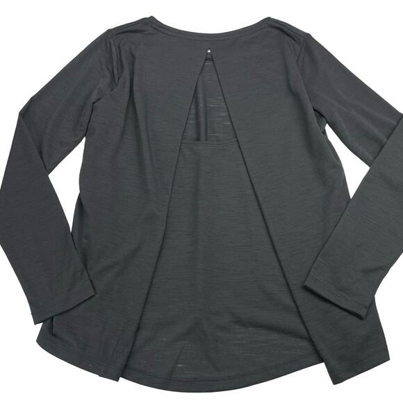 NWT UNDER ARMOUR Womens Whisperlight Long Sleeve Shirt Sz Small Gray - Picture 6 of 6